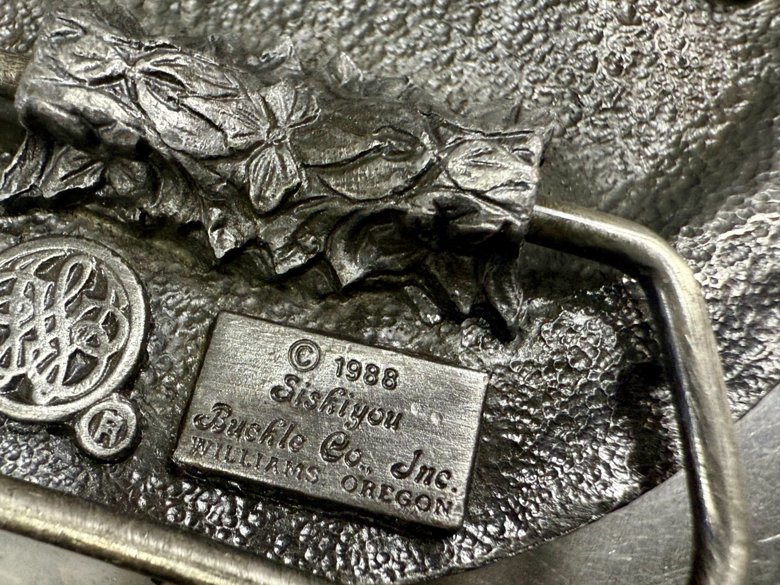 Indian Chief Head Coin Liberty 1937 Vintage 1988 Siskiyou Belt Buckle N-80