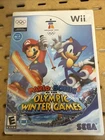 Mario & Sonic at the Olympic Winter Games (Wii, 2009) w/ Manual Vancouver 2010