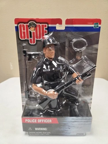 GI Joe Police Officer 1/6 Scale NIP Hasbro 2001
