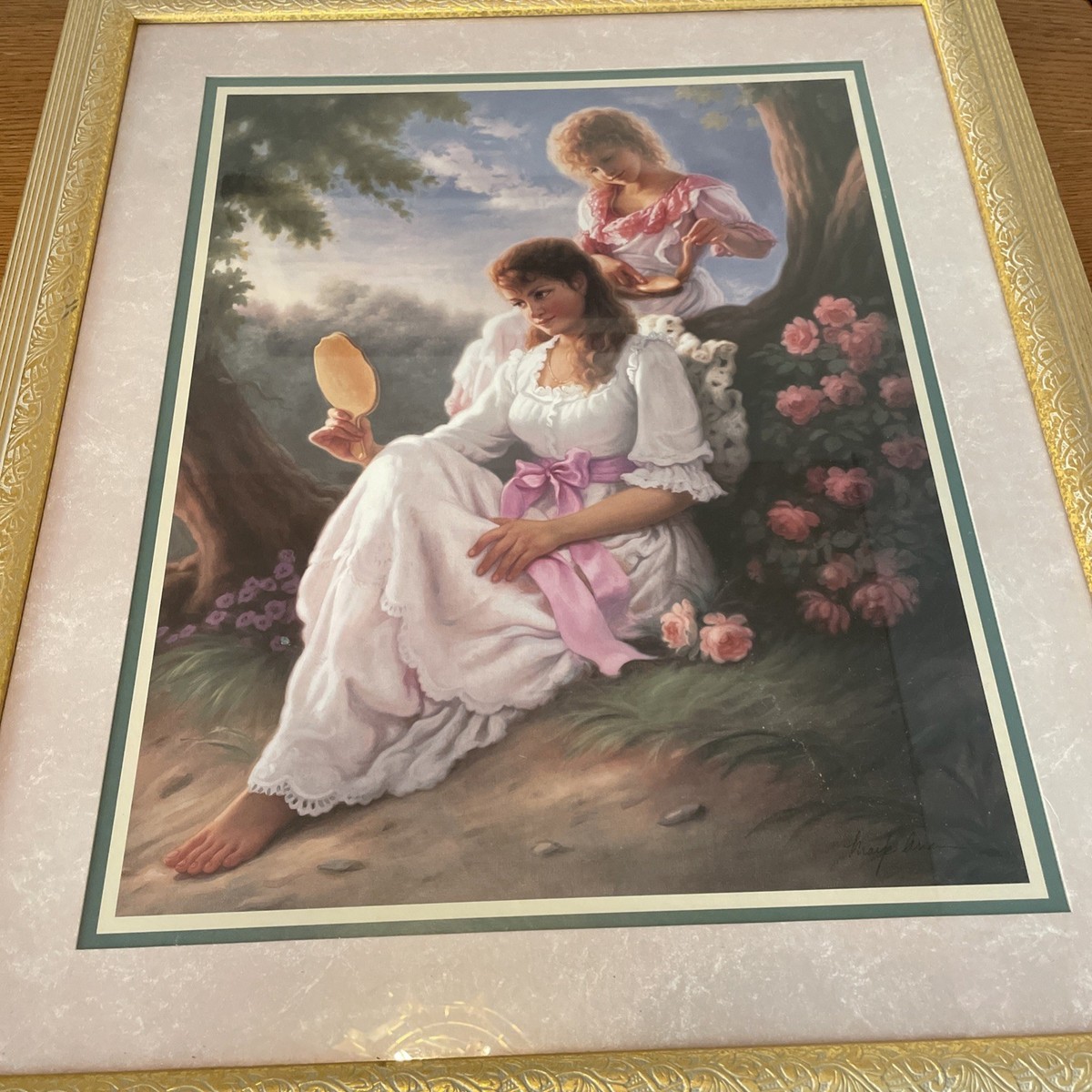 home interior pictures mother child forest | eBay