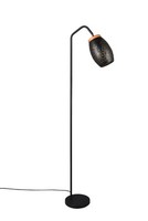 Reality Leuchten Stehleuchte Bidar Dh 22X147 Cm Schwarz Stehlampe