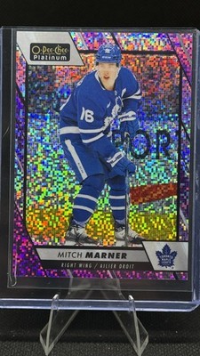 2023-24 O-Pee-Chee Platinum Mitch Marner Violet Pixels /299 #110