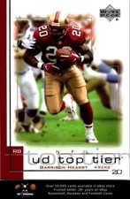 2001 Upper Deck Top Tier FOOTBALL #154 Garrison Hearst