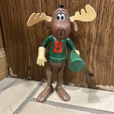 Bullwinkle 1976 Action Figure Dakins TV Carto...