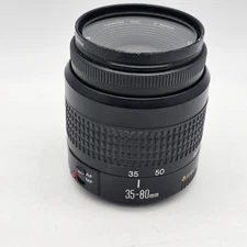 Canon Zoom Lens EF 35-80mm 1:4 - 5.6 III W/ Eitar 52mm Ring 