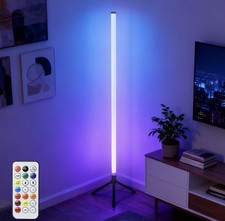 Floor RGB LED Lamp Corner Light Standing Mood Remote Colour Changing Minimalist