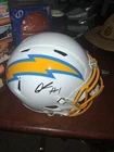 Quentin Johnston Autographed Full Size Helmet
