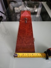 Antique THOMAS Wood Metronome De Maelzel. Good Condition. Model E-873-111