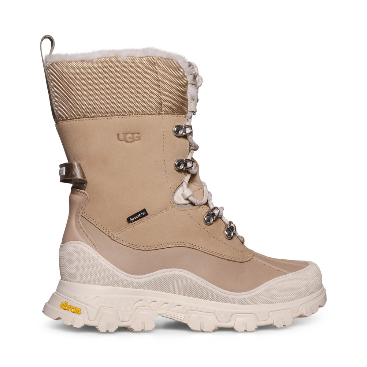 UGG ADIRONDACK MERIDIAN SAND LEATHER WATERPROOF WOMEN'S BOOTS SIZE