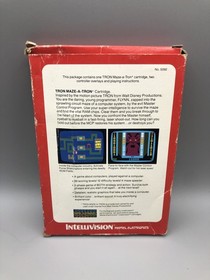 Intellivision Game Tron Maze A Tron