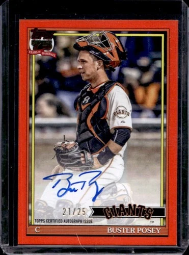 2026 Topps Series 1 Buster Posey Red Foil (RAW)