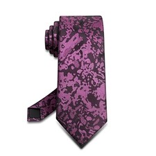 Ties,Silk Skinny Pattern Neckties For Men Work Business One Size Purple7996