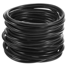 35 Pieces Black Jelly Bracelets 80S Jelly Bracelets Silicone Hair Tie Bracelet B