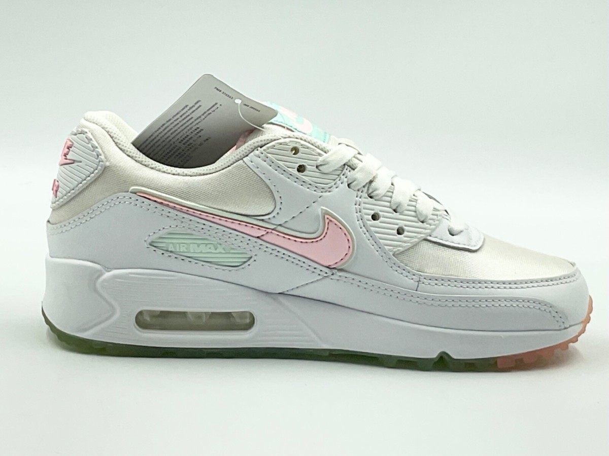 Nike Air Max 90 Sneakers DJ1493-100 White/Arctic Punch