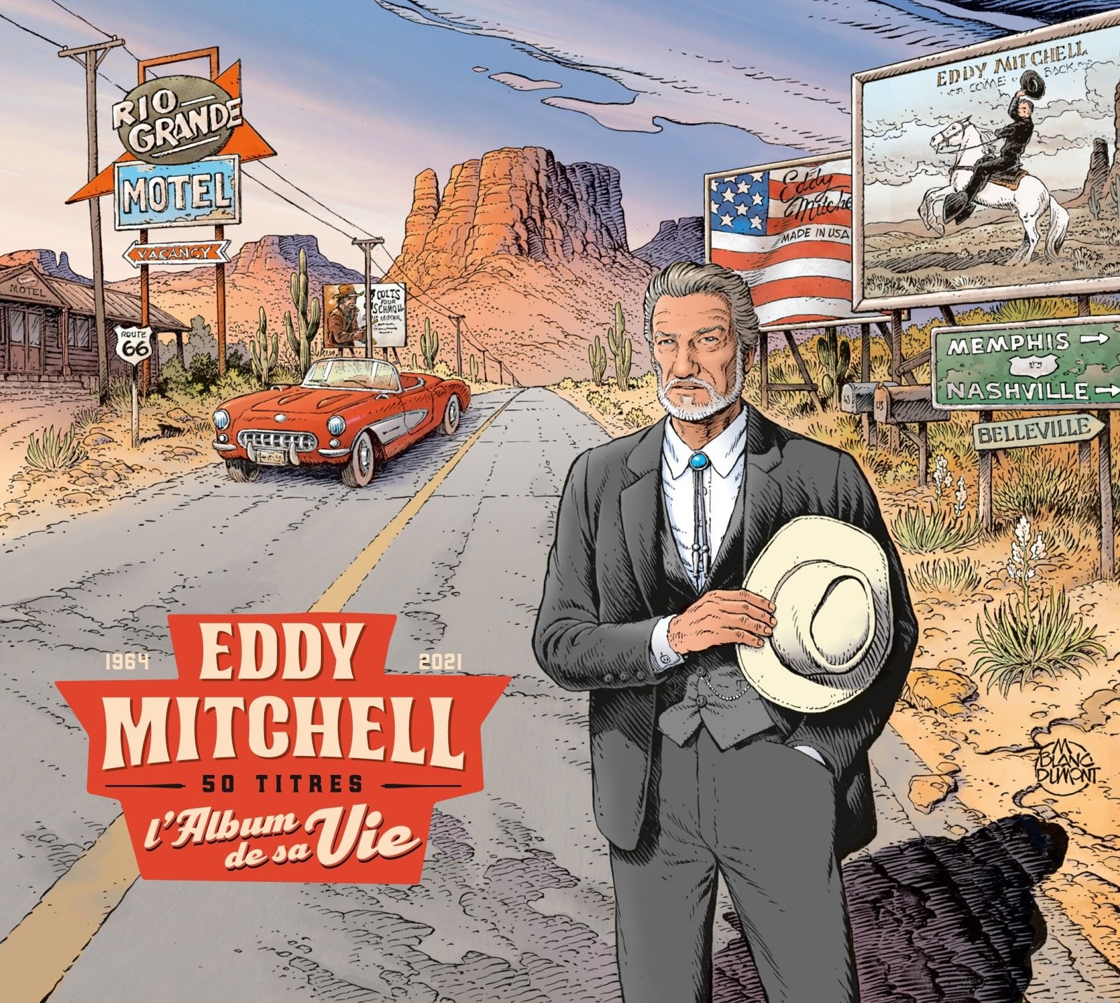 `MITCHELL, EDDY` L`ALBUM DE SA VIE (3CD) CD NUOVO