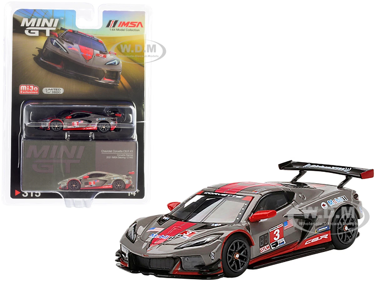 CHEVROLET CORVETTE C8.R 3 IMSA 12H SEBRING 2021 1 64 DIECAST