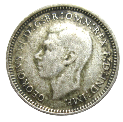 AUSTRALIA. SILVER 3 PENCE, 1948. KING GEORGE VI. | eBay