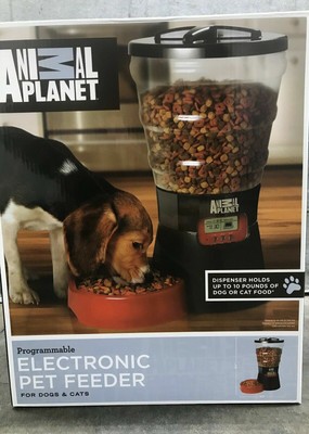 Animal Planet Programmable Electronic Pet Feeder For Dogs And Cats