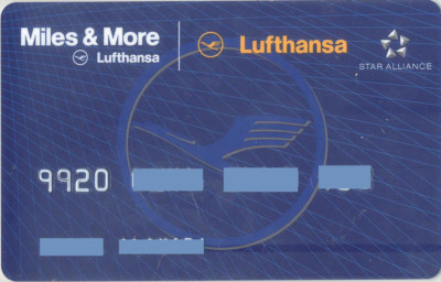 Miles &More / Lufthansa - Used Card
