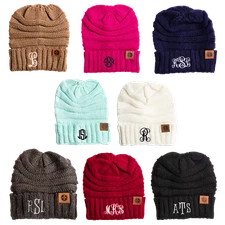 “Making It Personal!” Personalized Adult Beanies