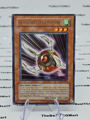 Yugioh Adhesive Explosive SOI-EN011 Rare Unlimited - LP