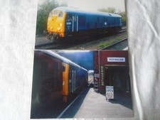 2 6x4 Photos of Class 24-D5081 at Loughborough Central Railway Station GCR
