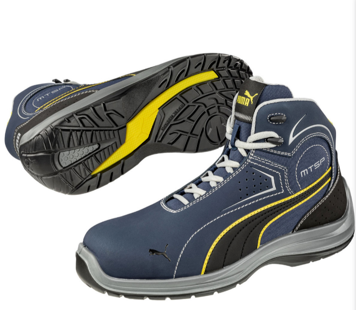 PUMA Safety Touring Mid Moto Lace-Up Work Boots | eBay display picture 1