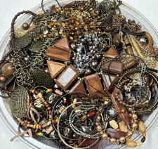 Jewelry 1 LB WEARABLE Bulk Lot Estate Vintage to Modern Costume- LOOK lot H55TU