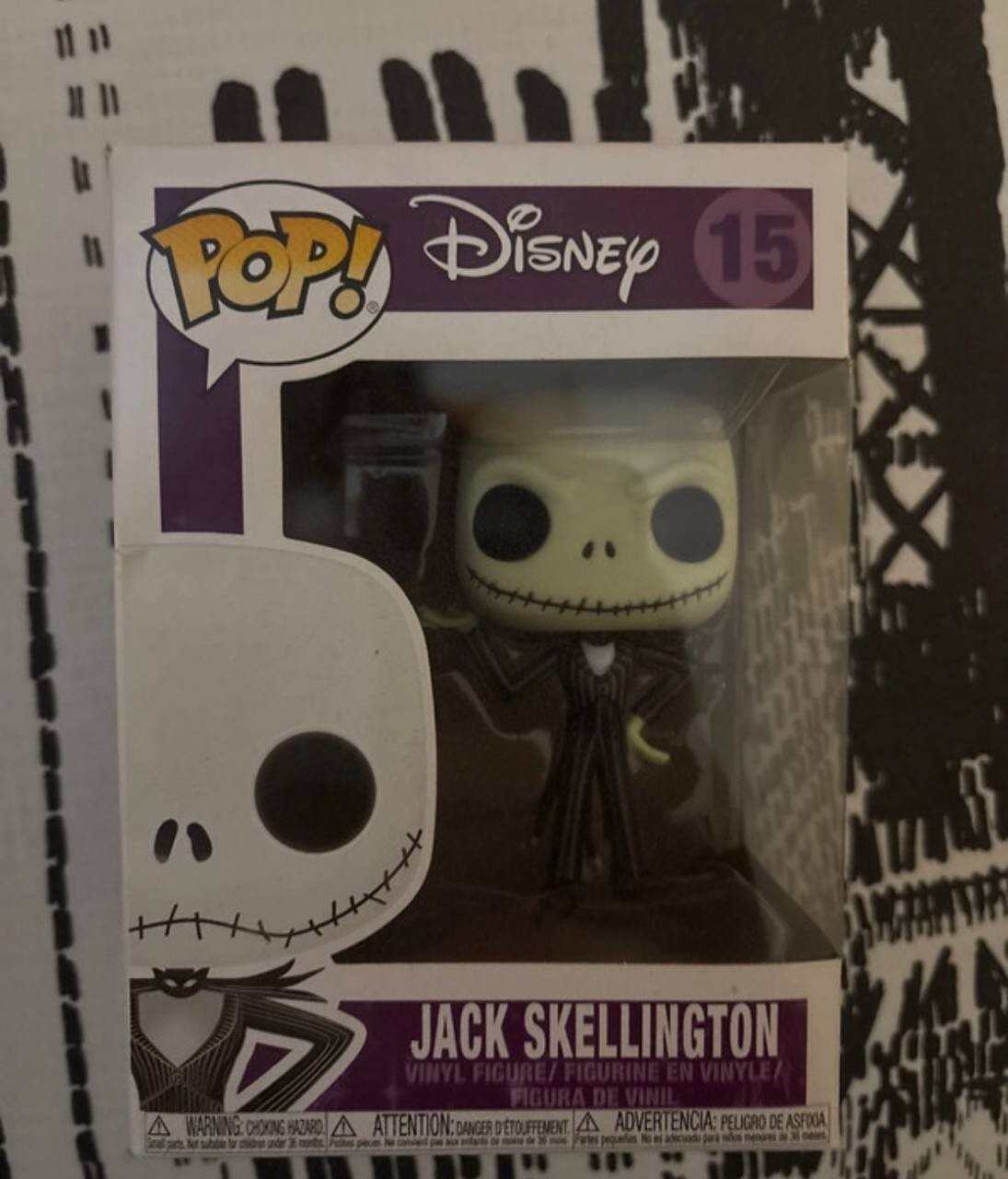 Funko Pop! Jack Skellington (The Nightmare Before Christmas) n.15