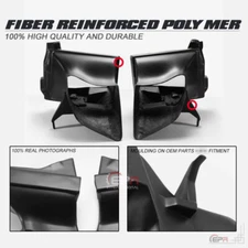 For 14-16 Mclaren 650S MP4 Upgrade OE FRP Unpainted Air Intake Vented Kits 2pcs