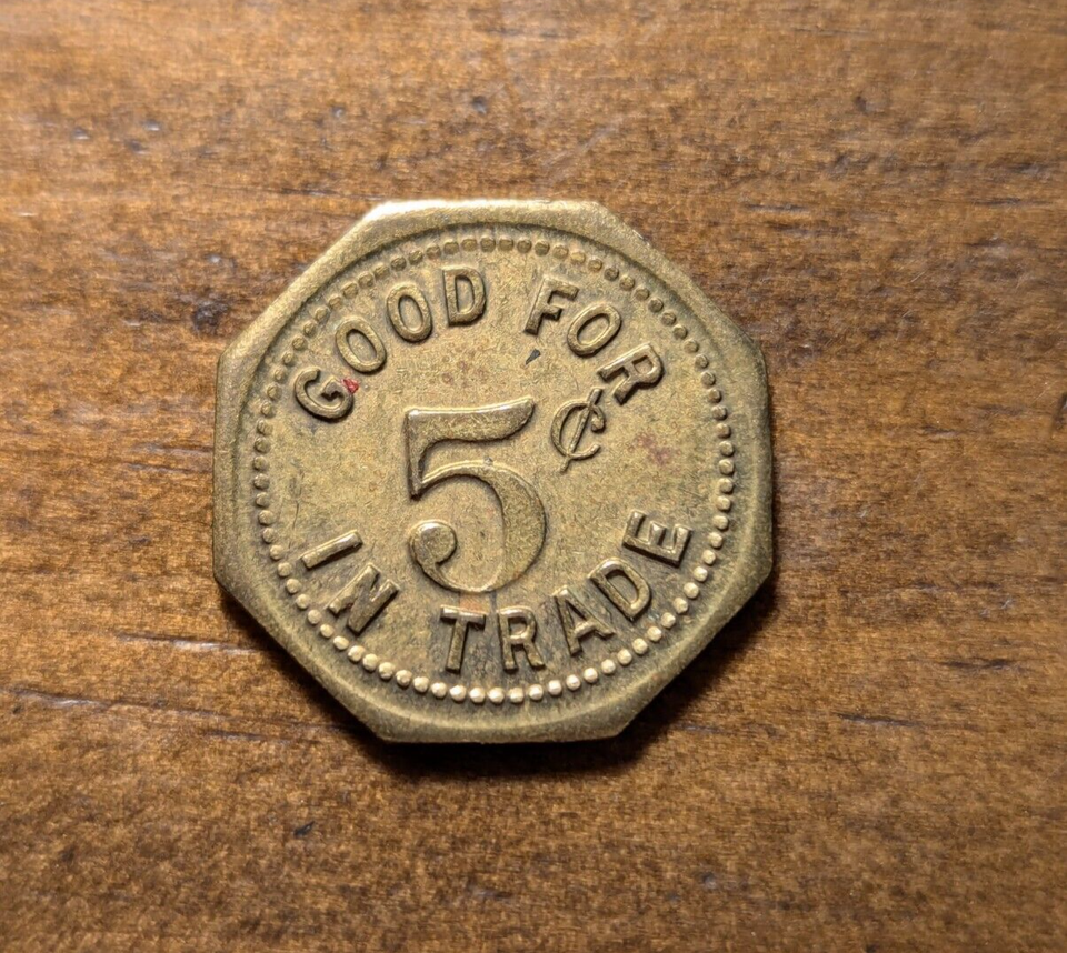 Chicago, Illinois IL Regent Room Harrison Restaurant Good For 5¢ Trade