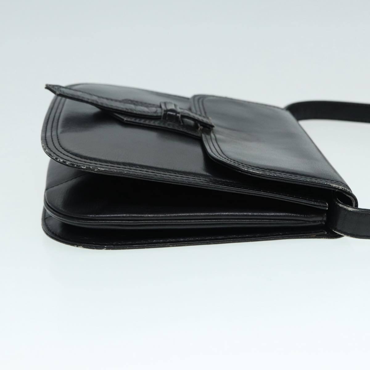 Borsa a tracolla SAINT LAURENT in pelle nera originale yk14461