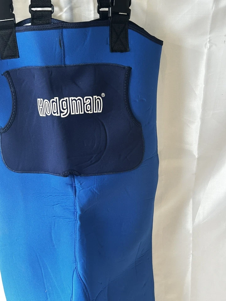 Hodgeman Chest Waders Fishing Neoprene Blue Size Small Waterproof - Image 3 of 4