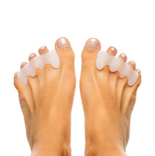 Original Ease Relief Gel Toe Correctors  Toe Spacers 2 Pair - Correct Toes Na