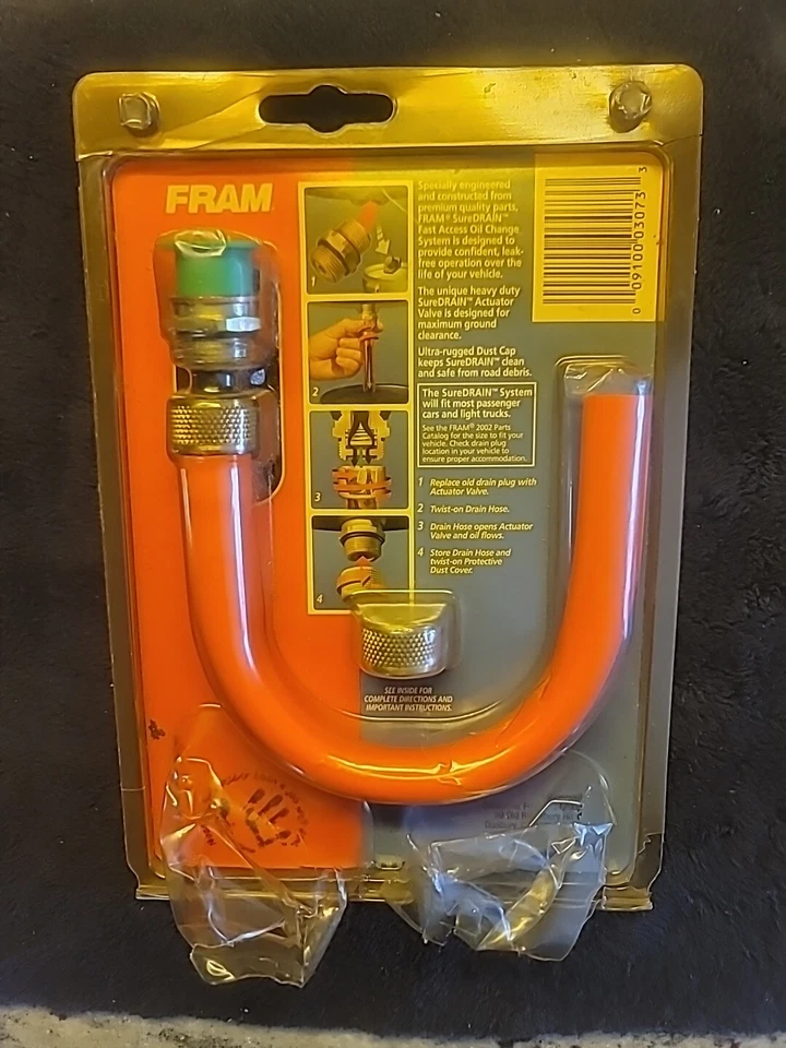 FRAM SD-5 Sure Drain SureDrain Sin Herramienta Sistema de Drenaje de Aceite Rosca Tamaño M18 X 1.5 Foto 2 de 4
