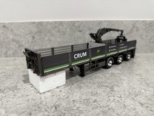 WSI - Corgi - Tri-Axle Brick Trailer w/Hiab Crane - 01-3912 - 1:50 - Mint/New