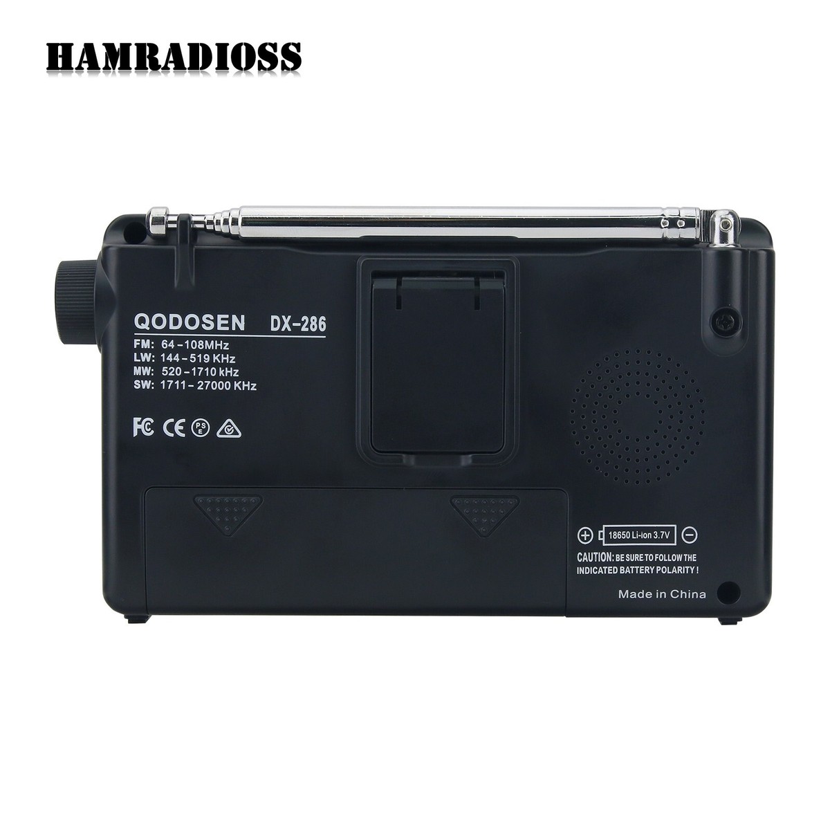 QODOSEN DX-286 Multi band Radio AM/FM/LW/SW Ultra-high Sensitivity