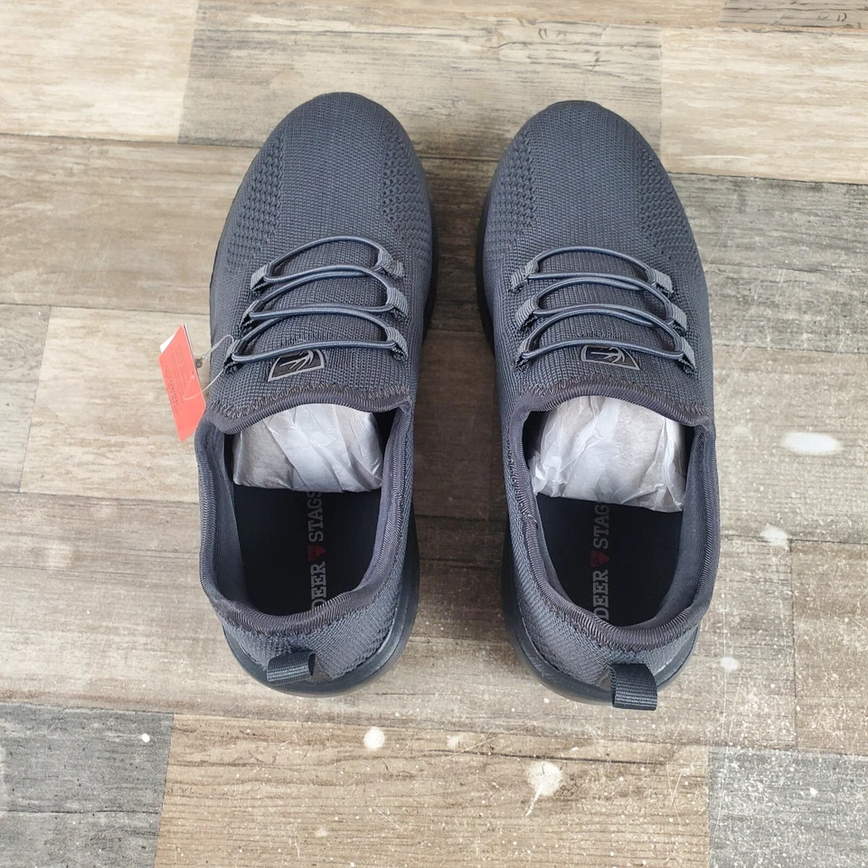 Deer Stags Beckham Boys Shoes Sz 5.5 M Athletic Gray Round Toe Slip-On Sneakers - Image 4 of 4