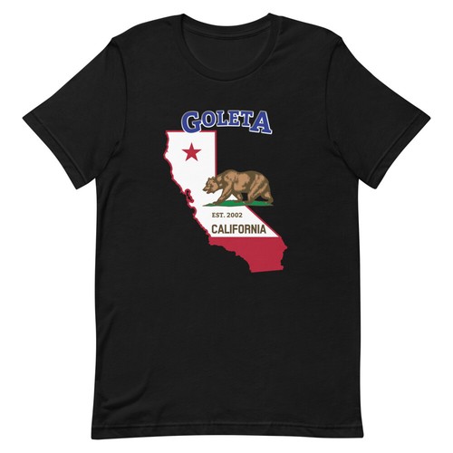 Goleta California Home Town Pride Native City-State Souvenir Tee T-Shirt - Picture 2 of 15