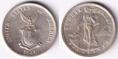 アメリカ領フィリピン 1905年 S 20Centavos 銀貨 s-l225.jpg