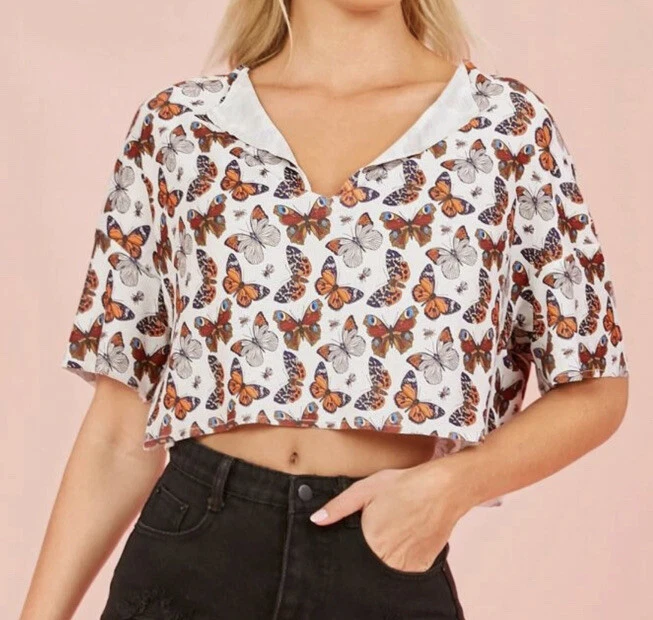 Crop top with skirt 4 inch cheap