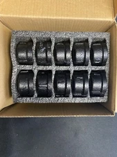 home TZH 3/4 black pipe caps 20 pack