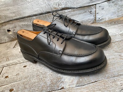 JM weston Golf derby black leather shoes style 641 uk sz 7c | eBay