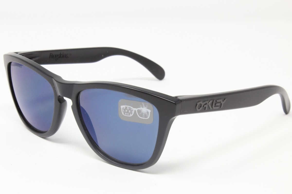 OAKLEY Frogskins mod 24-403 col black sz 55/17 Sunglasses | eBay