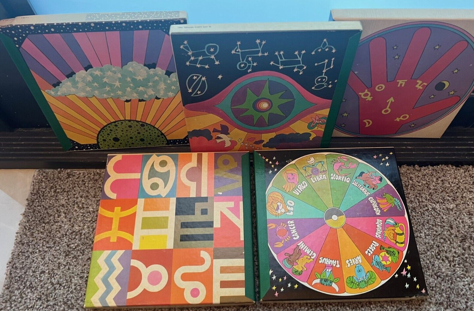 7” Reel Capitol Astrology Themed Recording Tapes