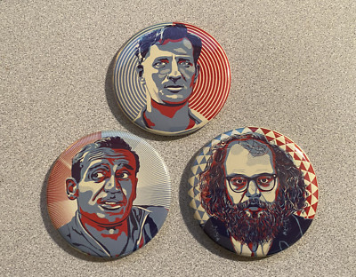 Beat Generation Trinity Neal Cassady Allen Ginsberg  Jack Kerouac Fridge Magnets