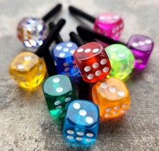 10 Tattoo Machine 8-32 American Thread Mini Candy Dice Contact Screws Forward