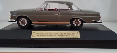 1/43 Rare Faller Mercedes-Benz 280 SE 3.5 Coupe W111 ''Grey''