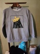 cat lady sweatshirt Medium
