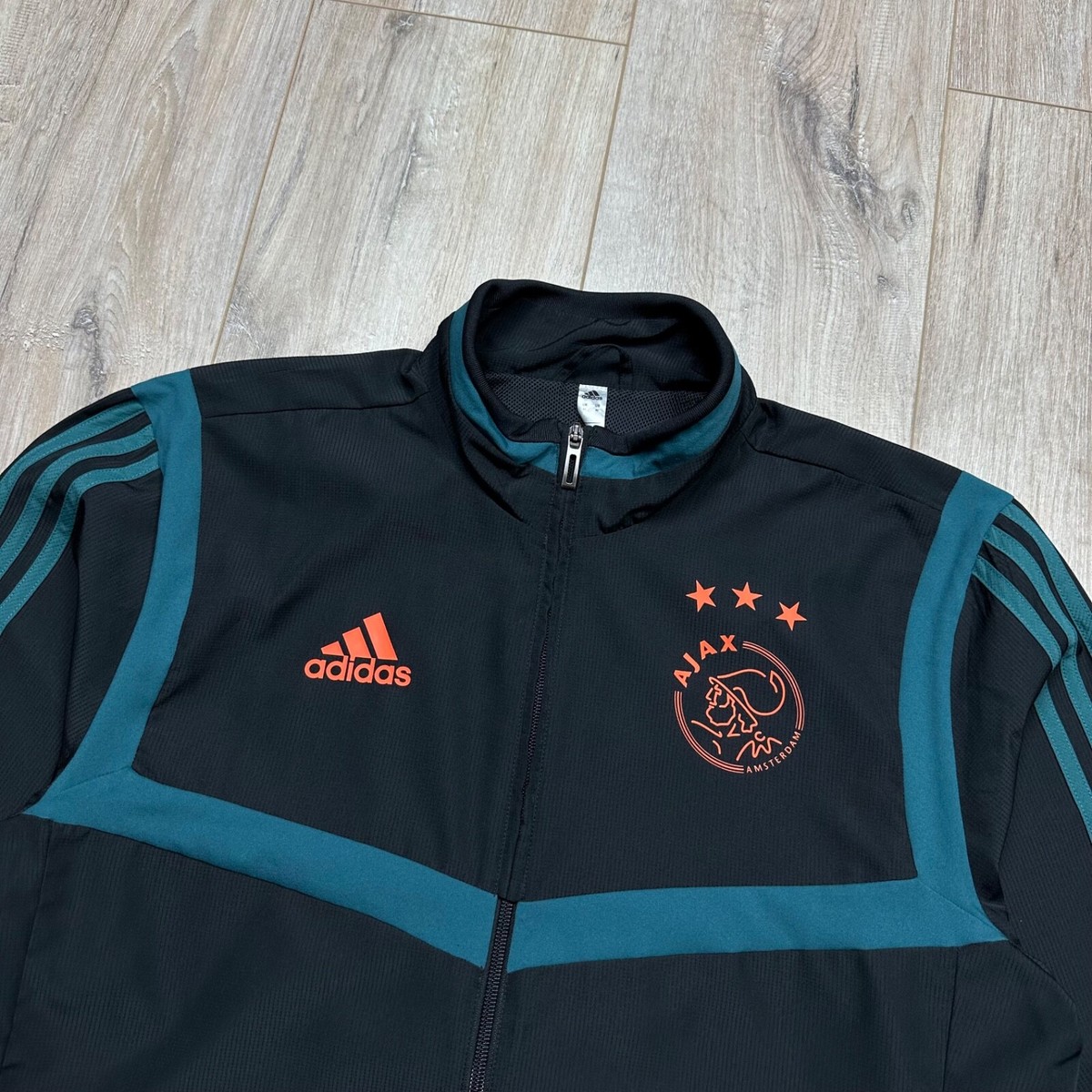 Ajax Lサイズ ジャージ adidas Adidas Ajax 2019-2020 Training Football Soccer Track Jacket Black